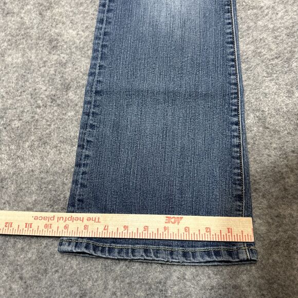 Vintage Vigoss Women's Bootcut Jeans Size‎ 9/10 Blue Medium Wash Denim - Picture 5 of 10